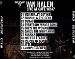 [Back of 'Live at Cafe Wha?']